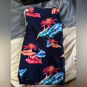 Chaps swim trunks NWOT